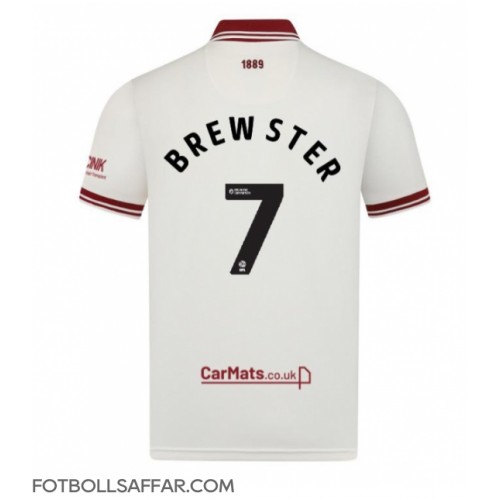 Sheffield United Rhian Brewster #7 Tredjeställ 2024-25 Kortärmad